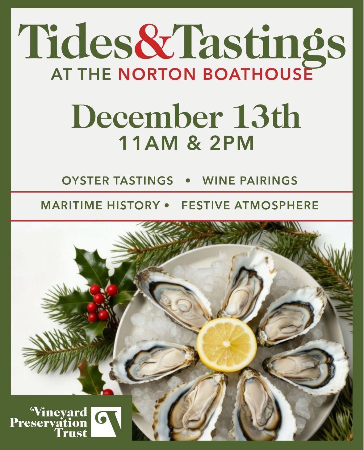 Tides and Tastings Norton Boat House